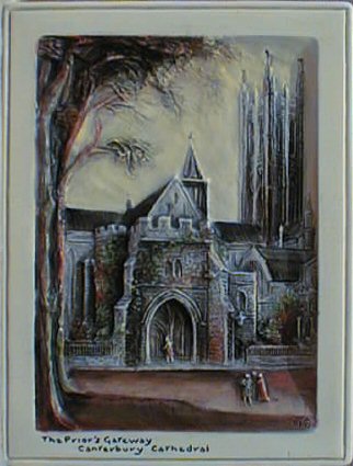 Print - The Priors Gateway Canterbury Cathedral